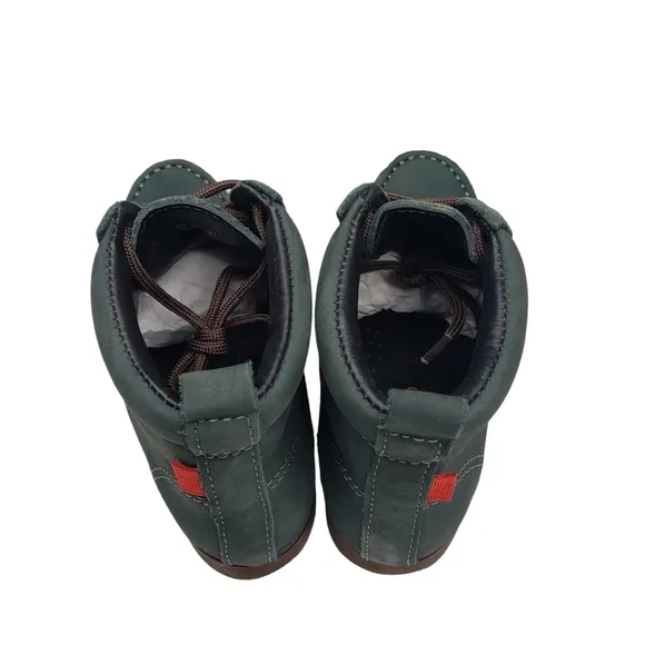 Marc Joseph | NIB Gramercy Emerald Nubuck Leather High Top Booties Boy 's 10.5