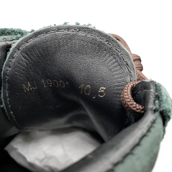 Marc Joseph | NIB Gramercy Emerald Nubuck Leather High Top Booties Boy 's 10.5