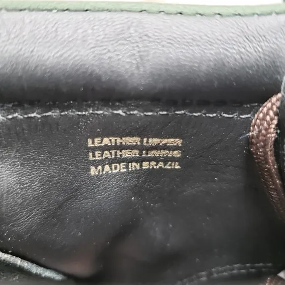 Marc Joseph | NIB Gramercy Forest Green Leather Preppy High Top Booties Boy's 12
