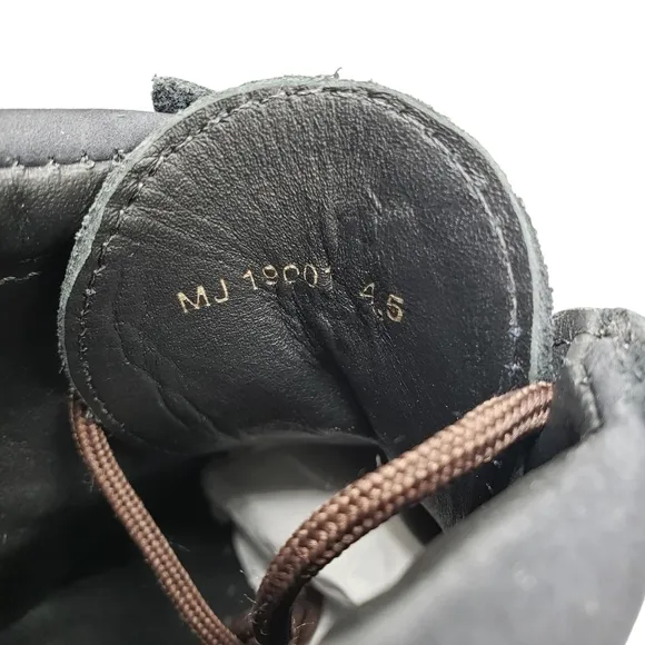 Marc Joseph | NIB Gramercy Navy Nubuck Leather Preppy High Top Booties Boy's 4.5