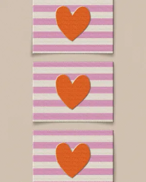 Matchy Matchy : Red Heart Large Garment Labels - Set of 6