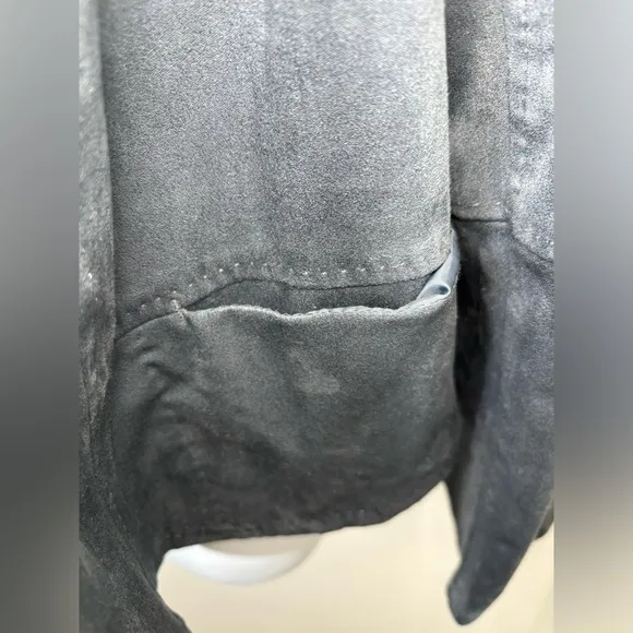 Max Studio Faux Suede Draped Jacket - NWT