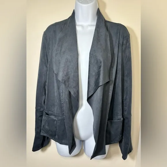 Max Studio Faux Suede Draped Jacket - NWT