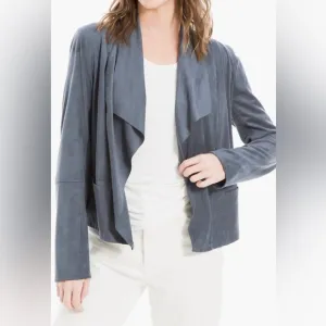 Max Studio Faux Suede Draped Jacket - NWT