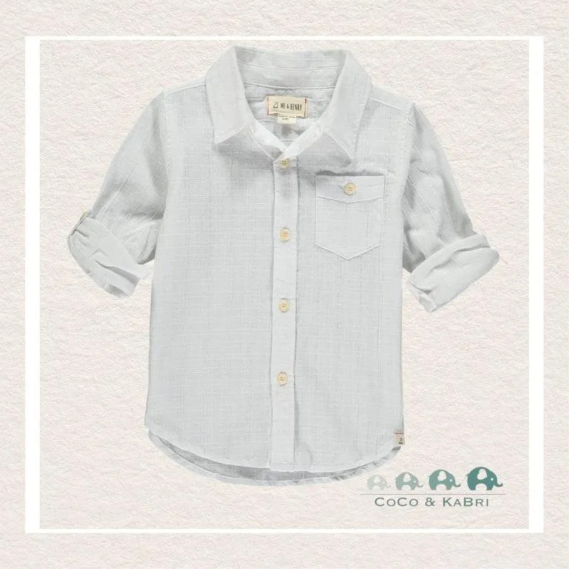 Me & Henry: Atwood Woven Shirt - White