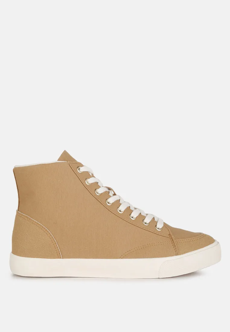men's ankle length solid sneakers