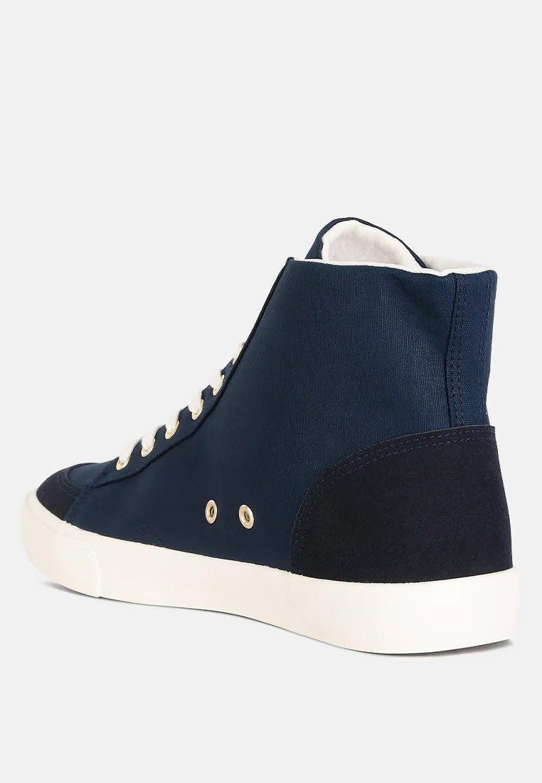 men's ankle length solid sneakers