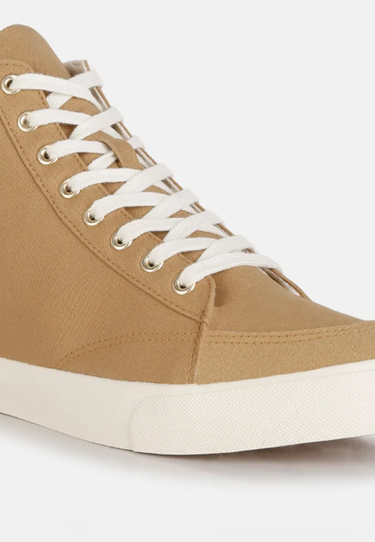 men's ankle length solid sneakers