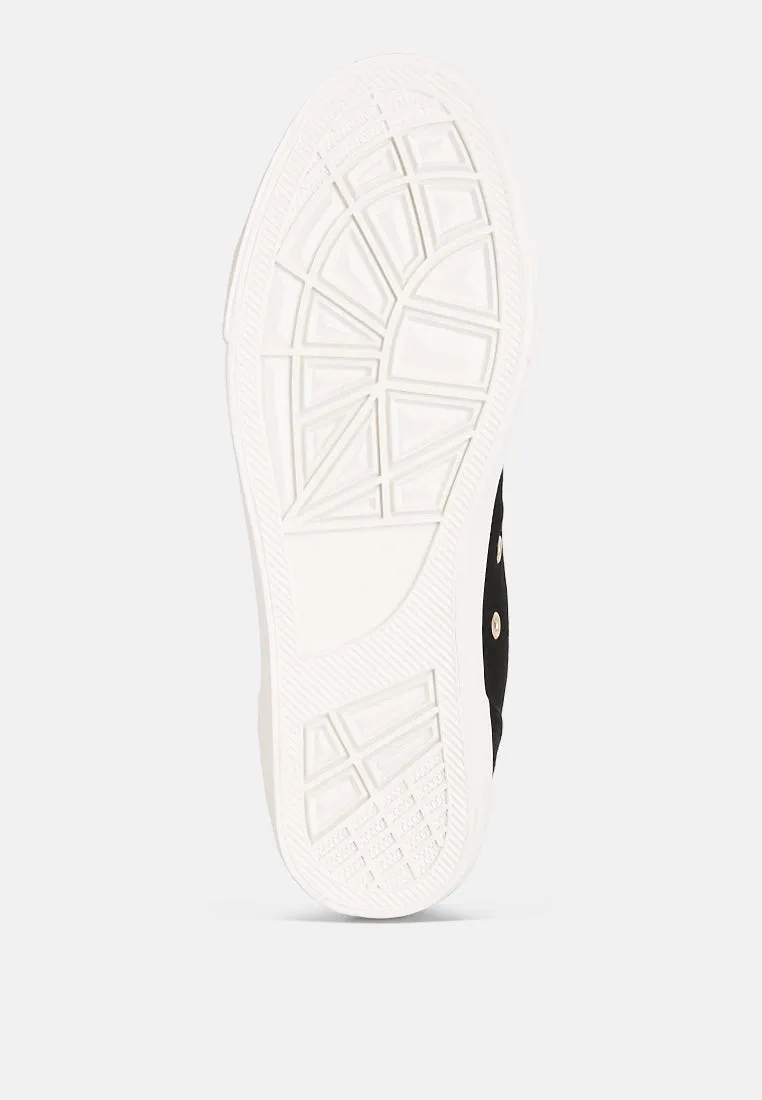 men's ankle length solid sneakers