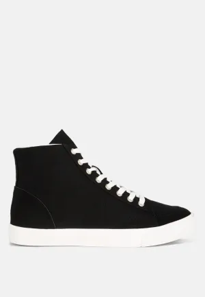 men's ankle length solid sneakers