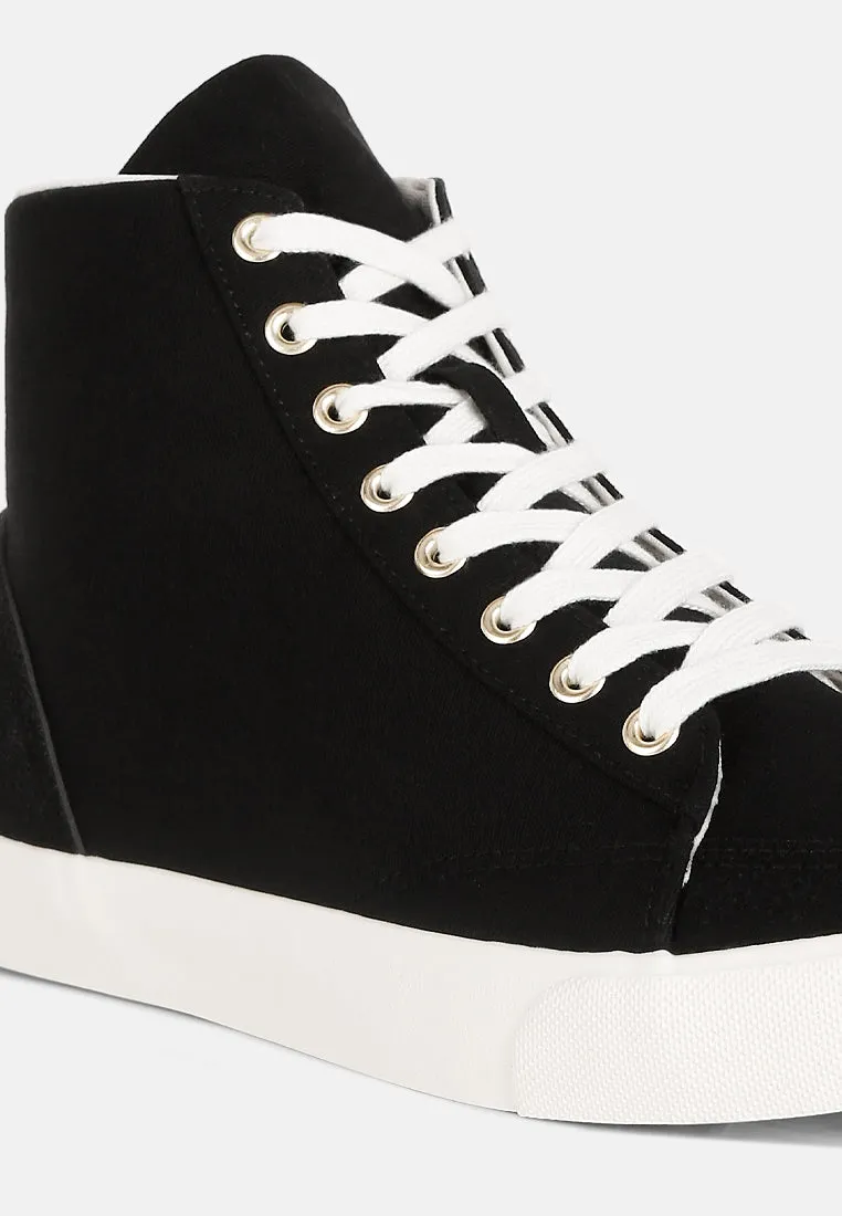 men's ankle length solid sneakers