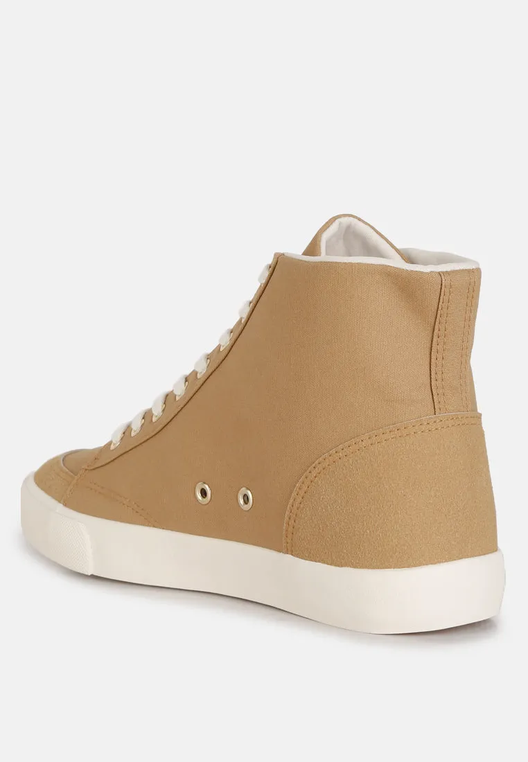 men's ankle length solid sneakers