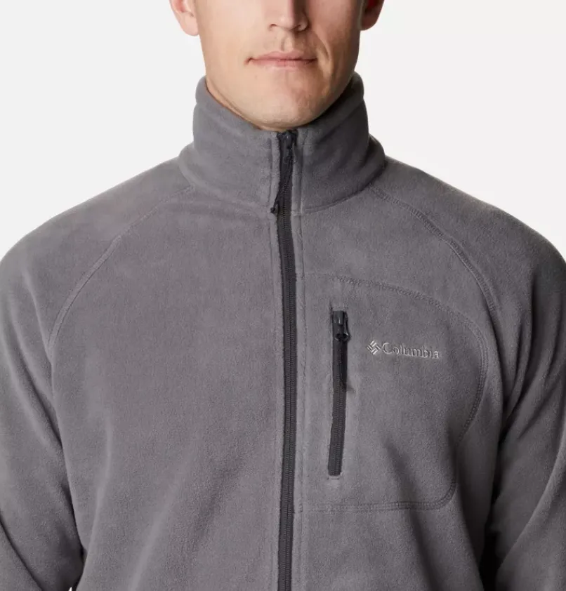 MEN'S FAST TREK FLEECE VEST - CITY GREY