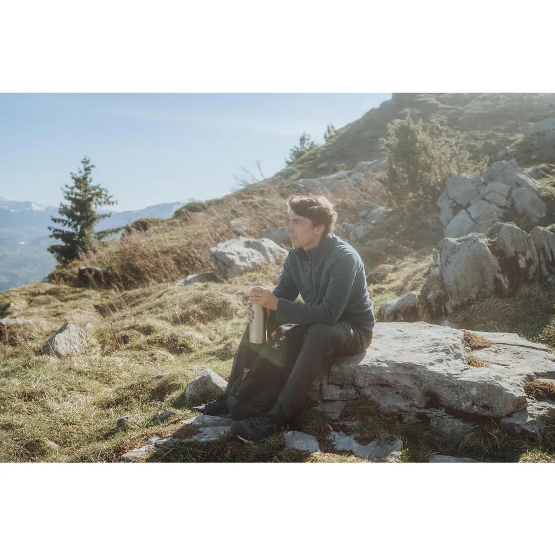 Men’s Hiking Fleece - MH100