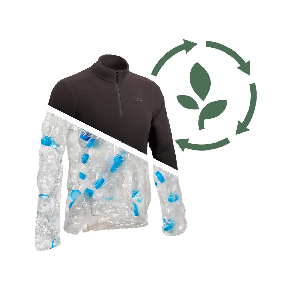 Men’s Hiking Fleece - MH100