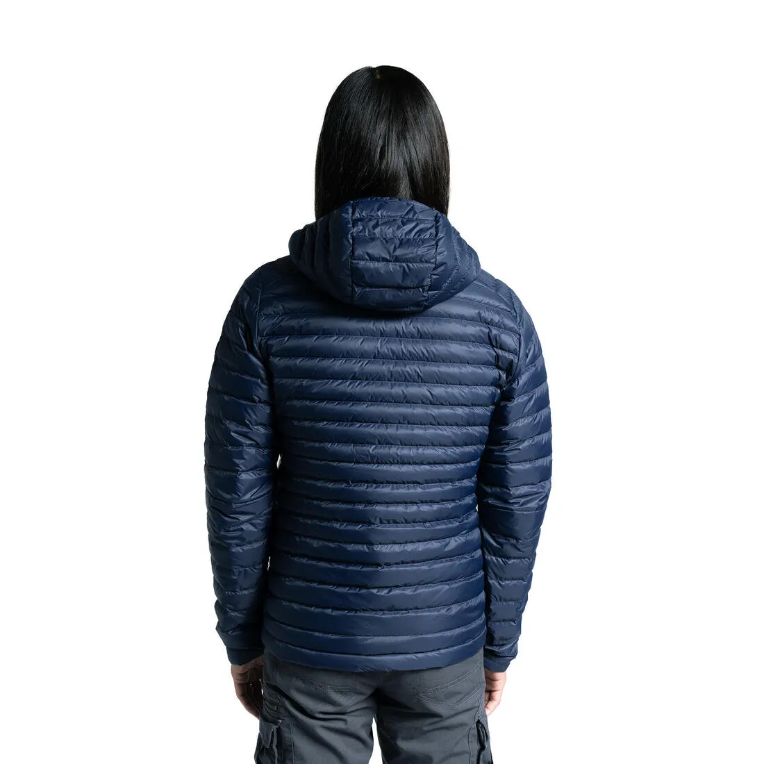 Men’s padded hiking jacket with hood -5°C, MT100