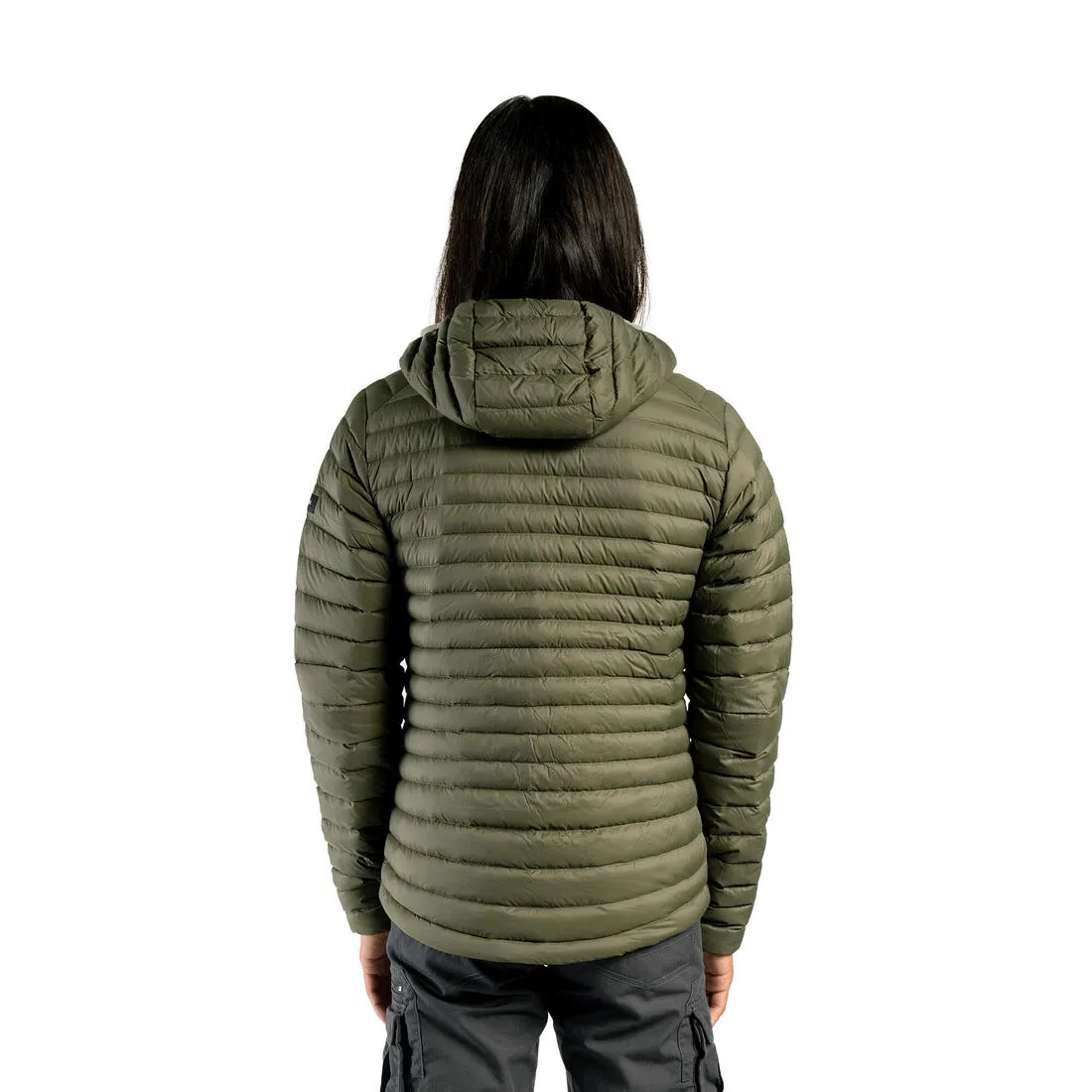 Men’s padded hiking jacket with hood -5°C, MT100