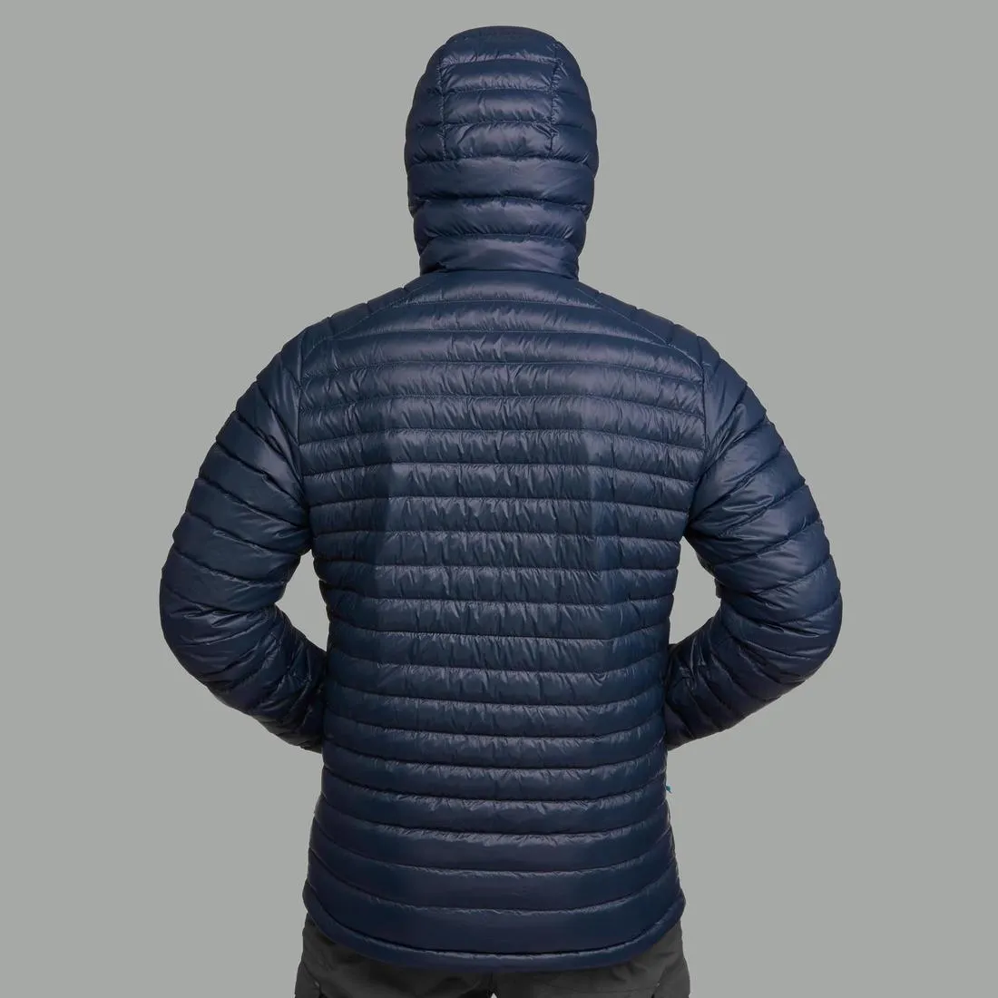 Men’s padded hiking jacket with hood -5°C, MT100