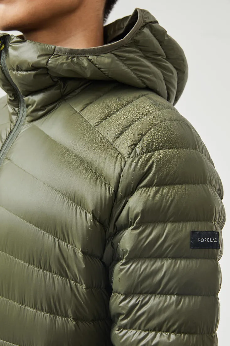 Men’s padded hiking jacket with hood -5°C, MT100