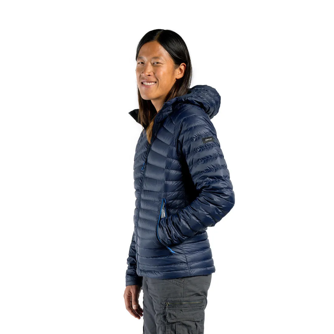 Men’s padded hiking jacket with hood -5°C, MT100
