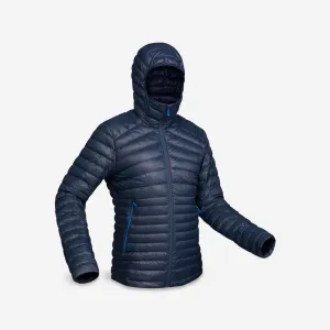 Men’s padded hiking jacket with hood -5°C, MT100