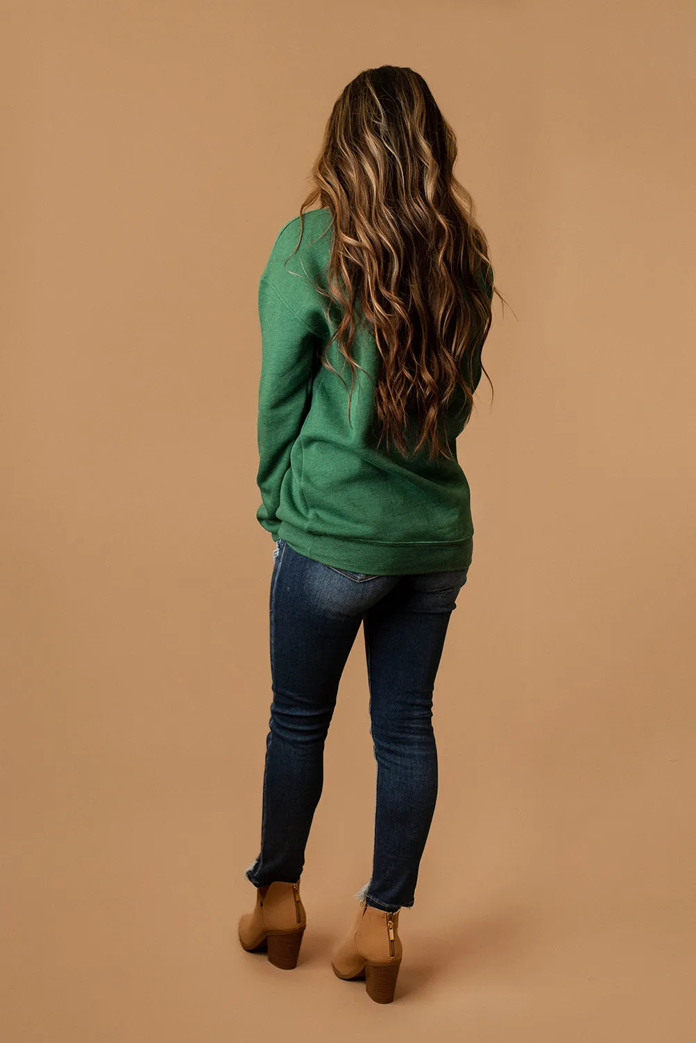 Merry Luxe Fleece Pullover (Hunter) | FINAL SALE
