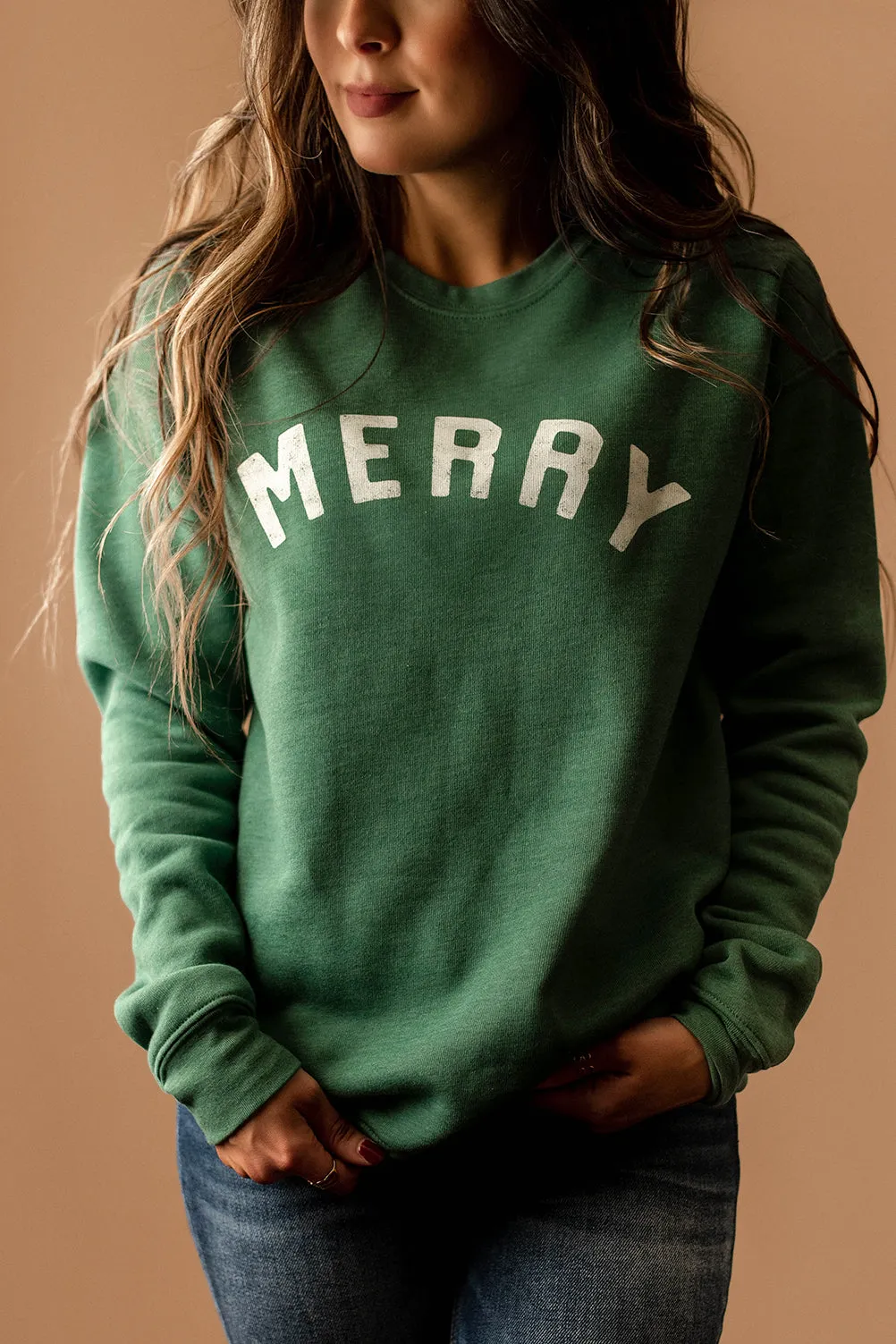 Merry Luxe Fleece Pullover (Hunter) | FINAL SALE