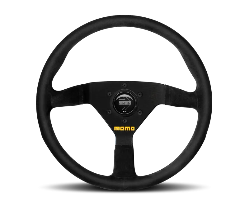 Momo MOD78 Steering Wheel 320 mm - Black Suede/Black Spokes