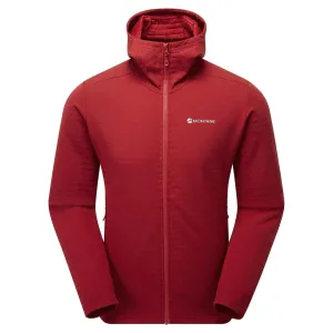 Montane Men's Protium XT Hooded Fleece Jacket - Acer Red