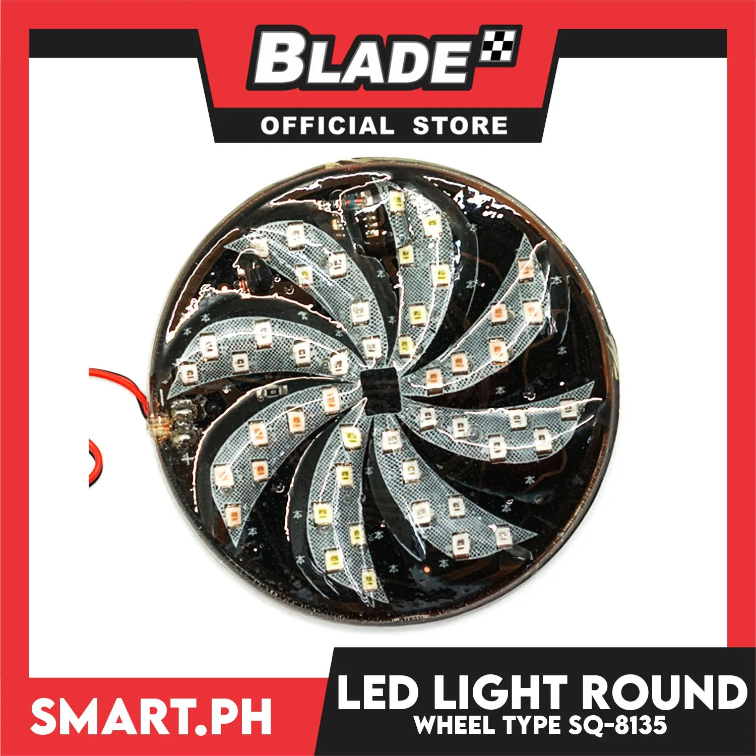 Motorcycle Led Light SQ-8135 RND Wheel Type