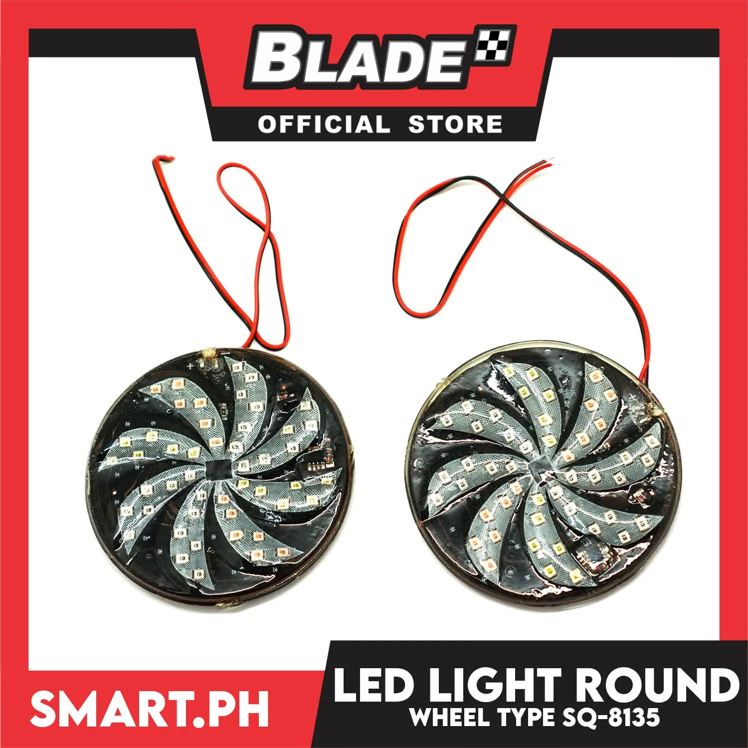 Motorcycle Led Light SQ-8135 RND Wheel Type