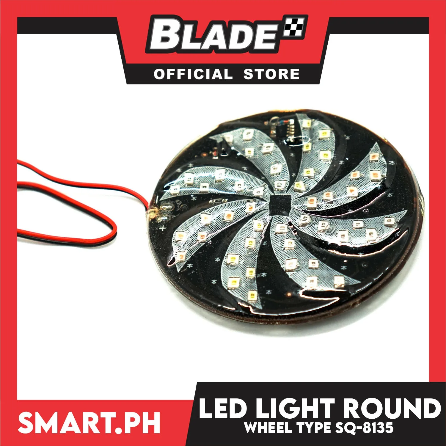 Motorcycle Led Light SQ-8135 RND Wheel Type