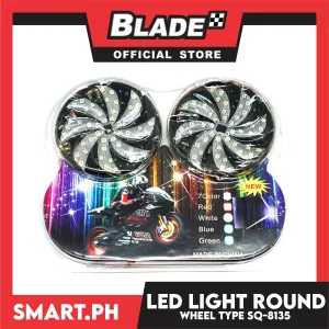 Motorcycle Led Light SQ-8135 RND Wheel Type