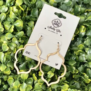 My Favorite Earrings - Brushed Gold