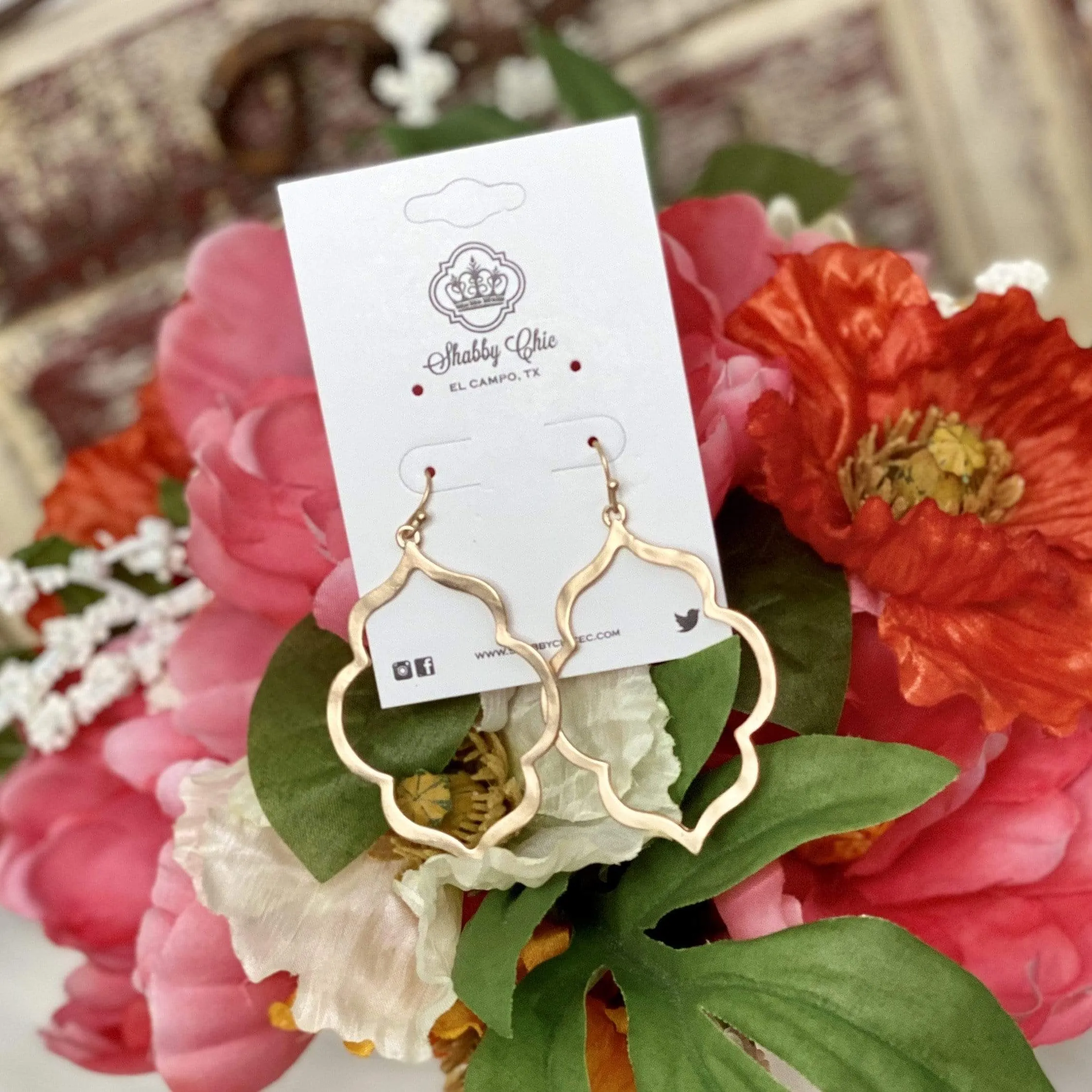 My Favorite Earrings - Brushed Gold