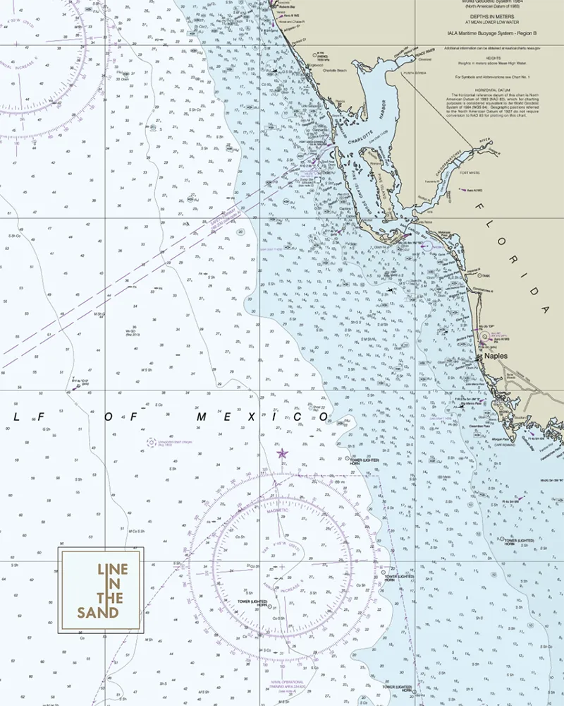 Nautical Chart Solar Gaiter