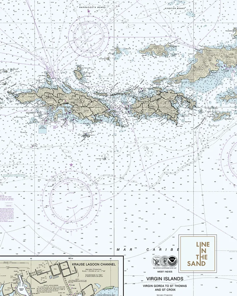 Nautical Chart Solar Gaiter