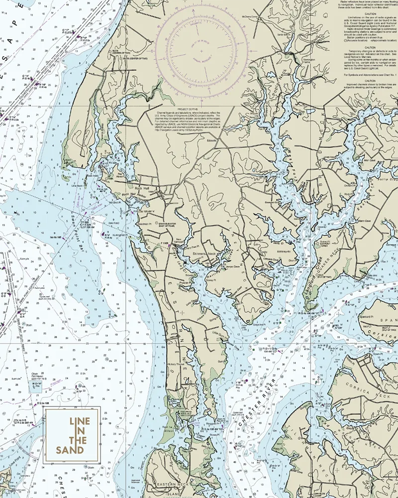 Nautical Chart Solar Gaiter