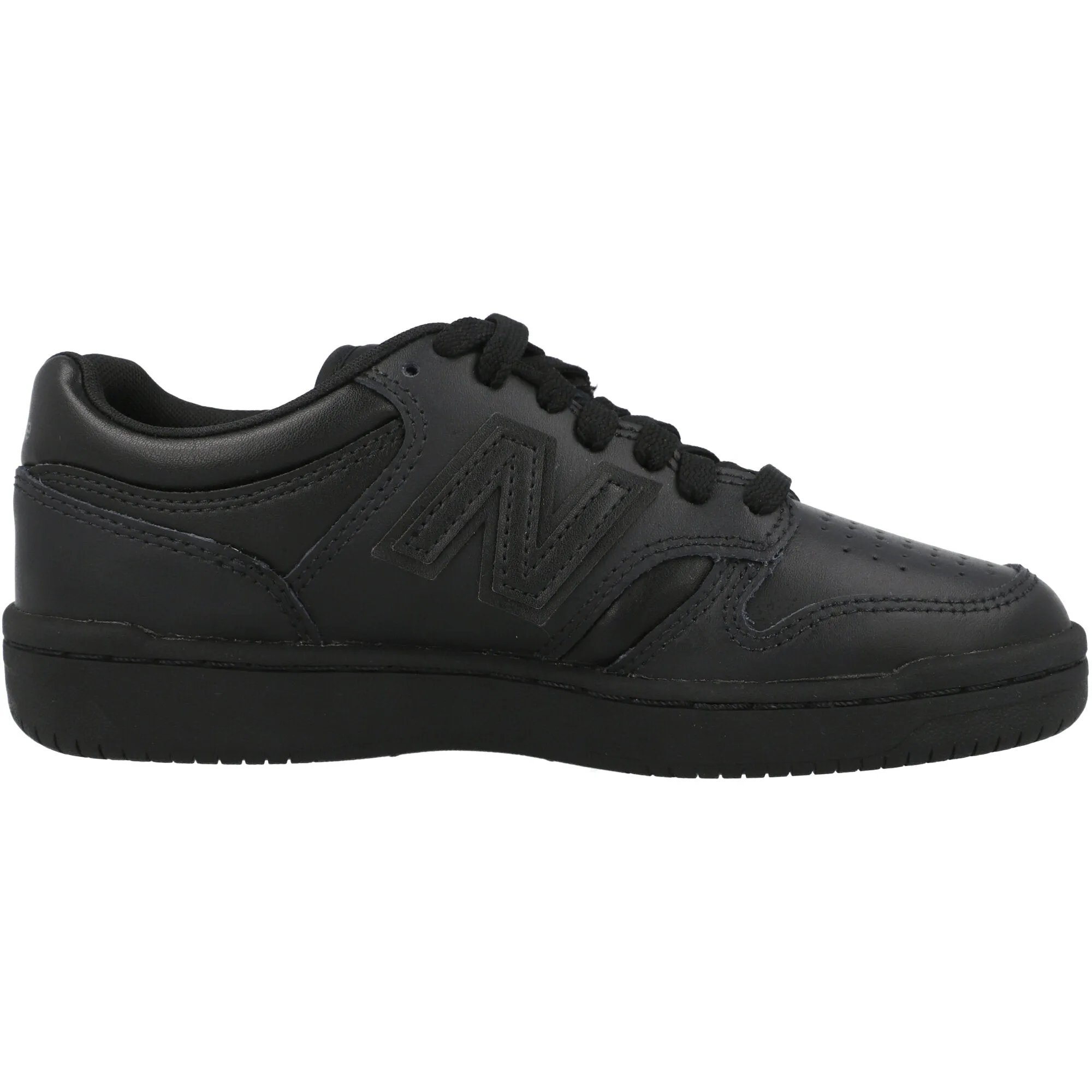 New Balance 480 Black Kids Trainers