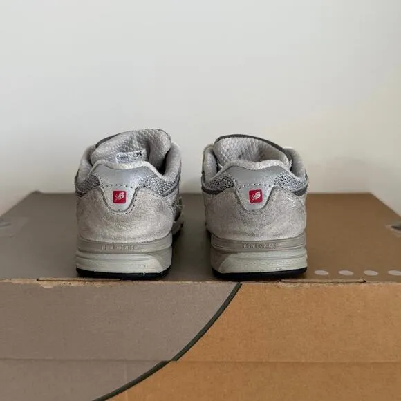 New Balance 990 Grey/White Toddler Sneakers - SZ 7 C