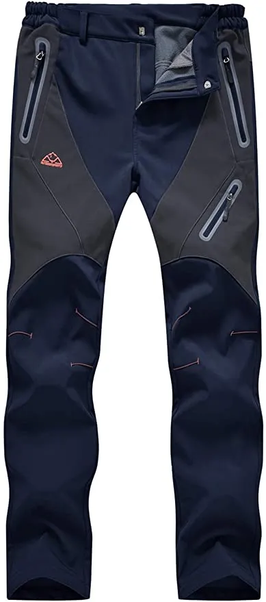New Rdruko Women's Waterproof Windproof Fleece Lined Warm Hiking Ski Snow Insulated Pants, Sz L!