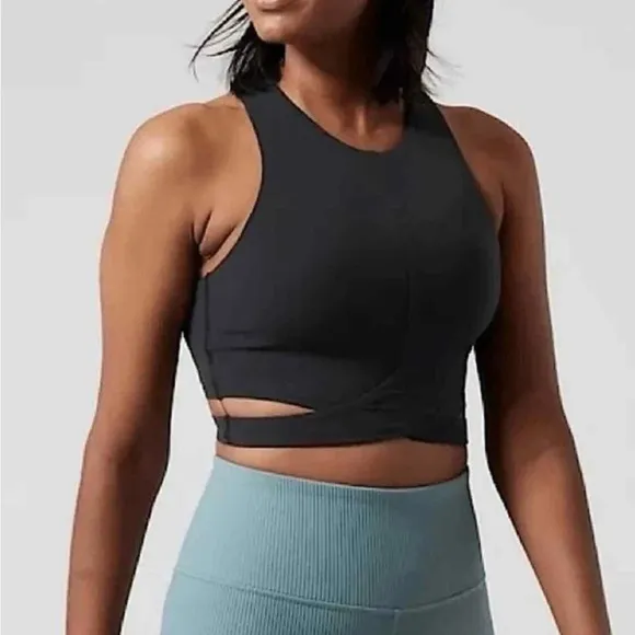 NWT Athleta Conscious Cut Out Top D-DD Cups