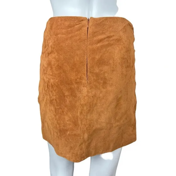 NWT Blank NYC El Dorado Leather Mini Skirt