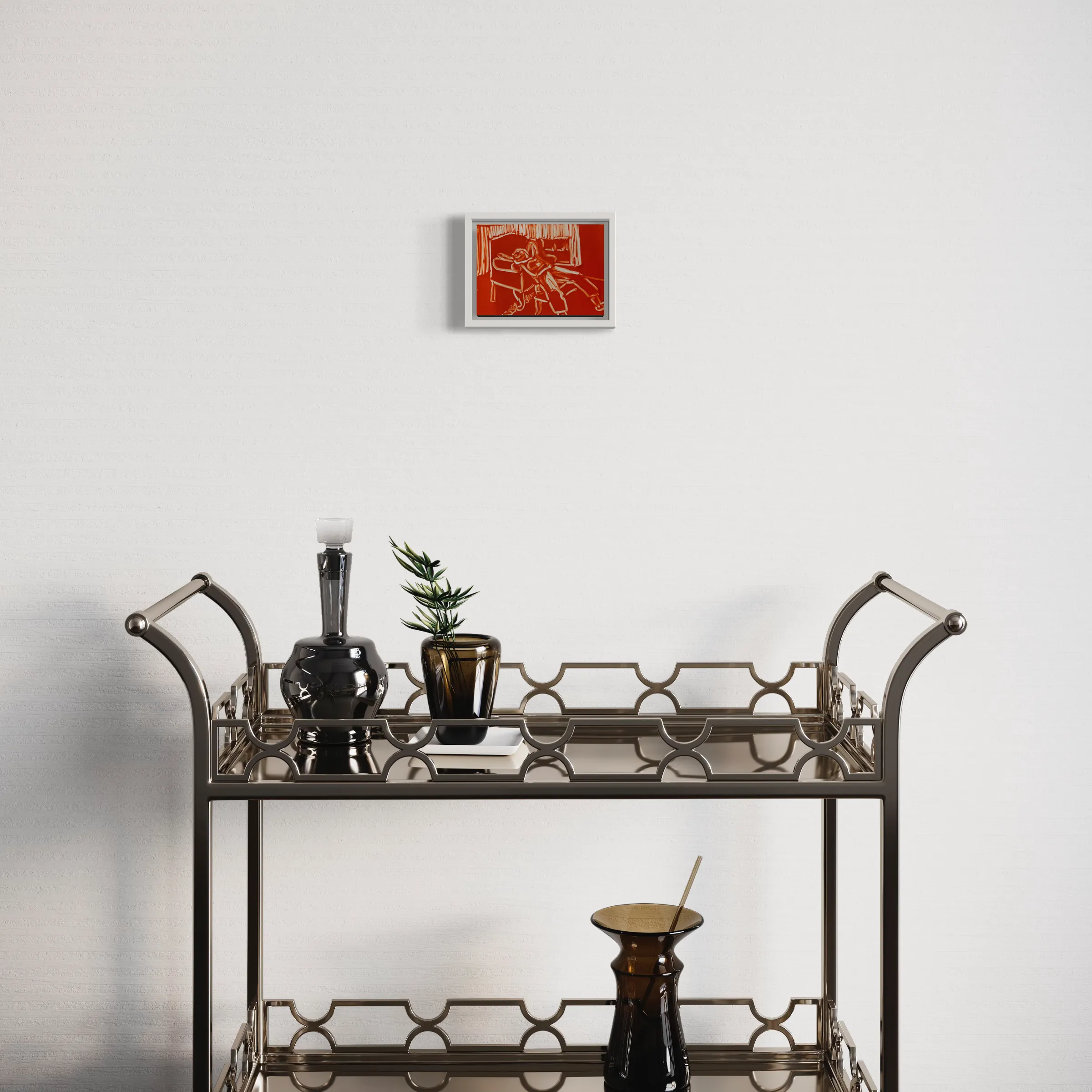 Orange Living Room IV