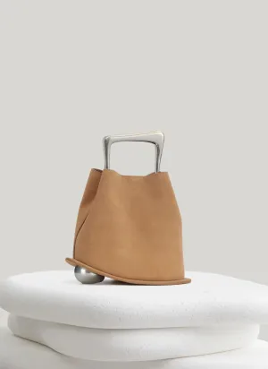 Ozzy Suede Bag - Camel