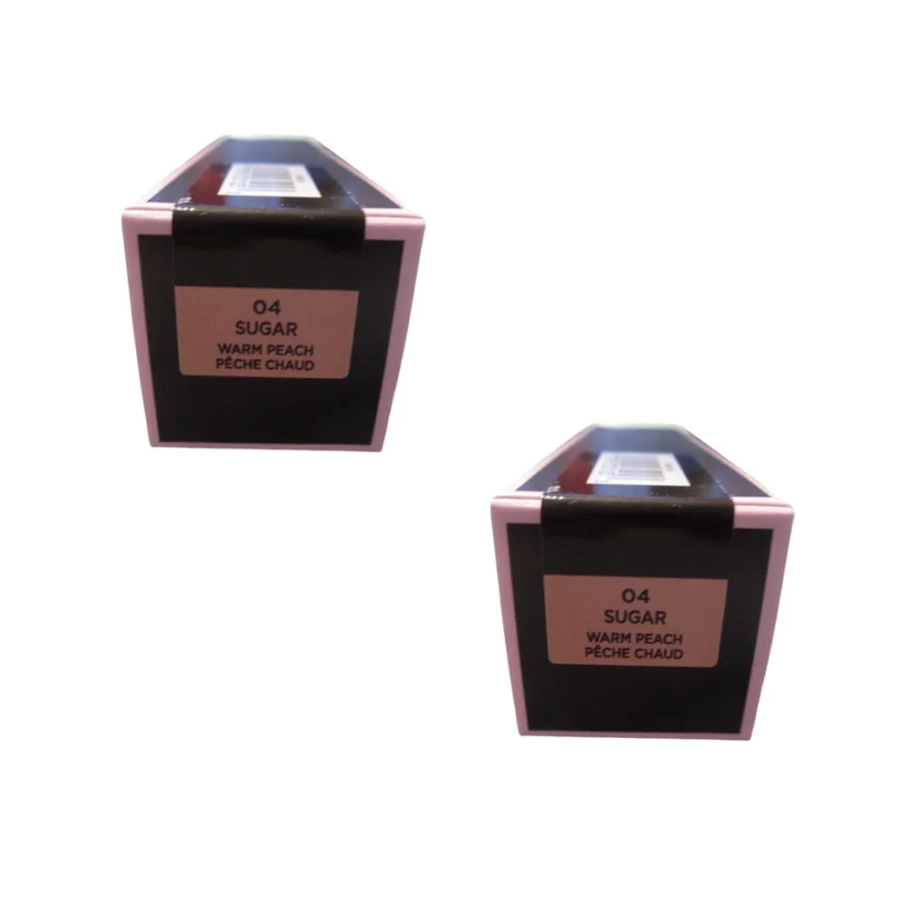 Pack of 2 flesh Pure Flesh Liquid Foundation, Sugar Warm Peach 04
