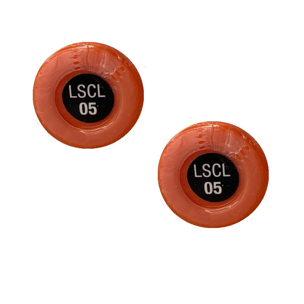 Pack of 2 NYX Liquid Suede Cream Lipstick, Orange County # LSCL05