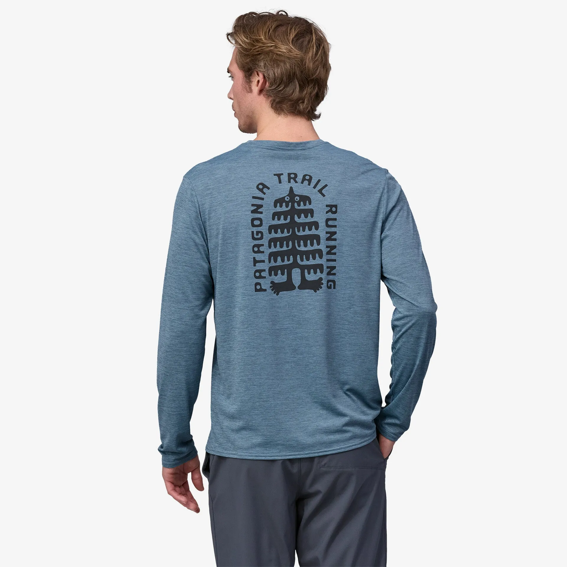 PATAGONIA Long-Sleeved Capilene® Cool Daily Graphic Shirt - Lands - Men's