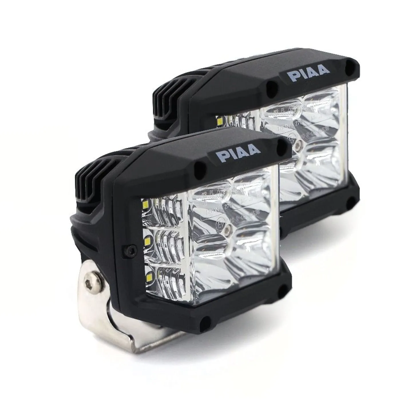 PIAA LED Light Bar Wide-Angle Driving Beam 5600K Quad Edge Cube 4"