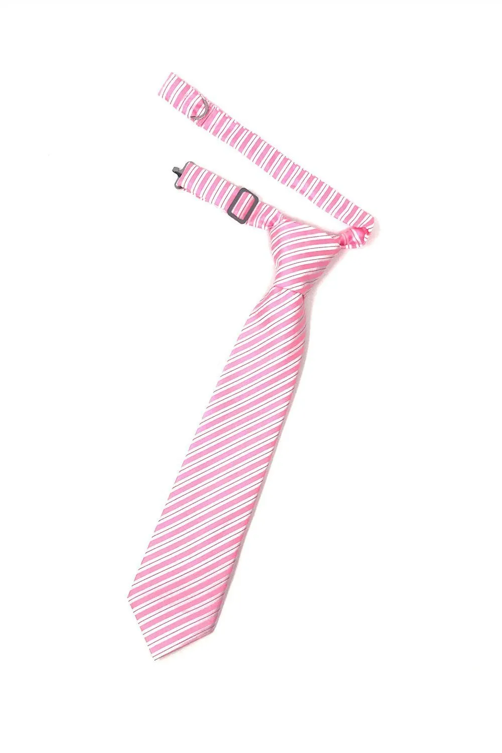 Pink Newton Stripe Kids Necktie